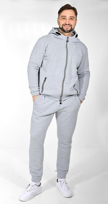 Тёплый костюм на флисе на змейке (52) Киев - изображение 5