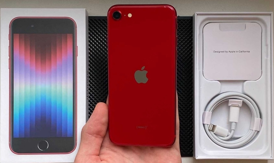 НОВЫЙ - iPhone SE 2022 - 64 гб - 100% АКБ - PRODUCT RED - NEVERLOCK. Киев - изображение 8