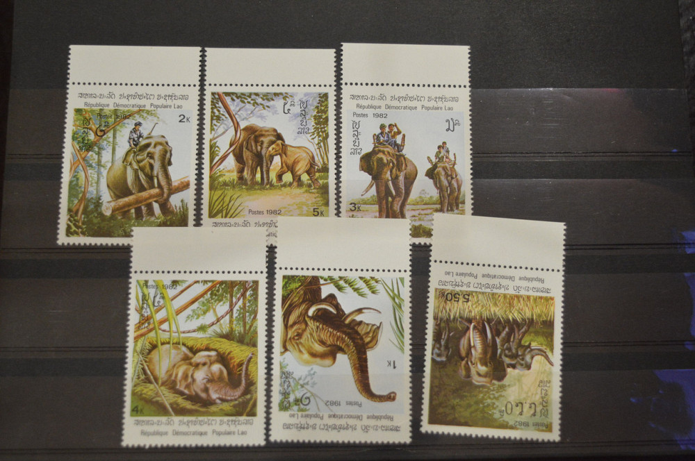 Марки. Серия. Лаос (УНЦ) Полтава - изображение 1