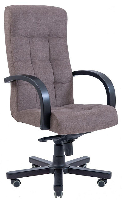 Офісне Крісло Керівника Richman Virginia Misti Coffee Wood М2 AnyFix Кавовий Київ - фото 1