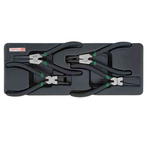 Набір знімачів стопорних кілець 4ед. (в ложементі) TOPTUL GBAT0401 Одеса