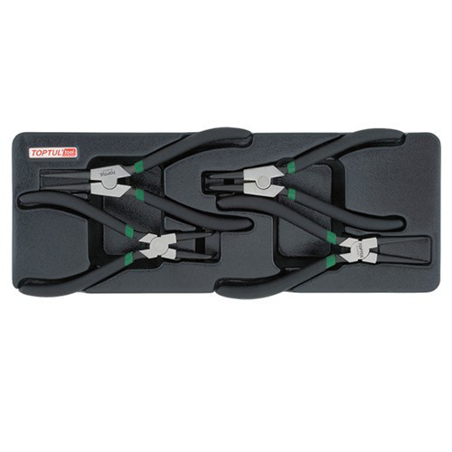 Набір знімачів стопорних кілець 4ед. (в ложементі) TOPTUL GBAT0401 Одеса - фото 1