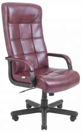 Офисное Кресло Руководителя Richman Virginia Titan Bordo Пластик Рич М1 Tilt Бордовый Киев
