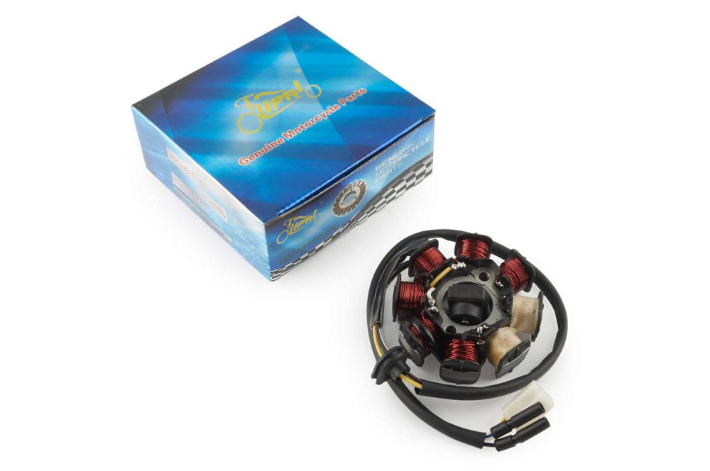 Статор генератора скутер 4 Т 50 (6+2 котушок, 5 контактів) Мукачево - фото 1