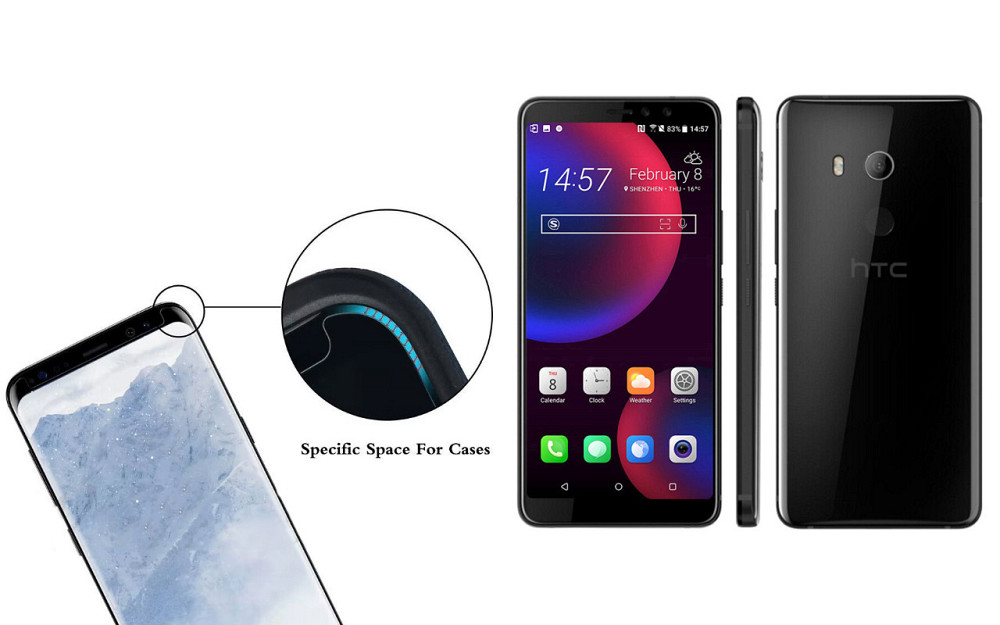Захисне скло HyperGlass Pro для HTC U11 EYEs – максимальна чутливість та захист Київ - фото 3