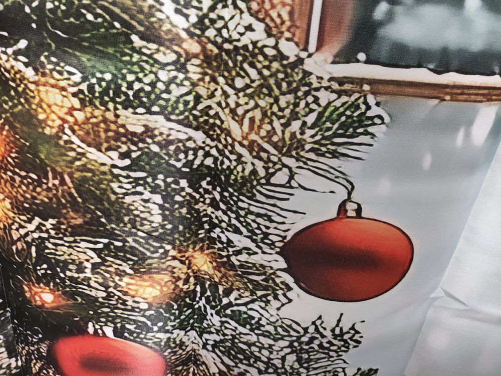 Штори новорічні 127х208 см Смела - изображение 3