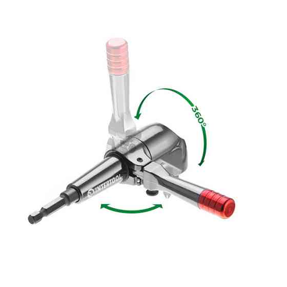 Насадка кутова для дриля і шурупокрута, 57 Нм, STORM INTERTOOL VT-0116 Київ