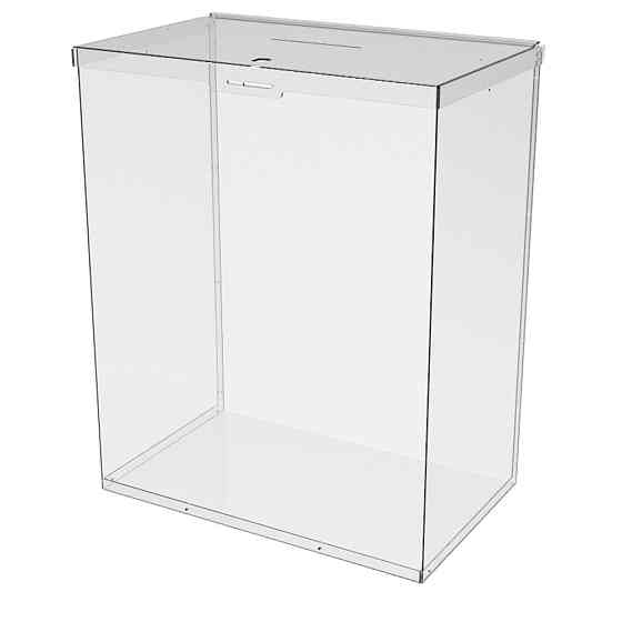 Ящик EKOSTAR с замком для пожертвований и сбора денег 400x250x500. Объем 50 литров Киев