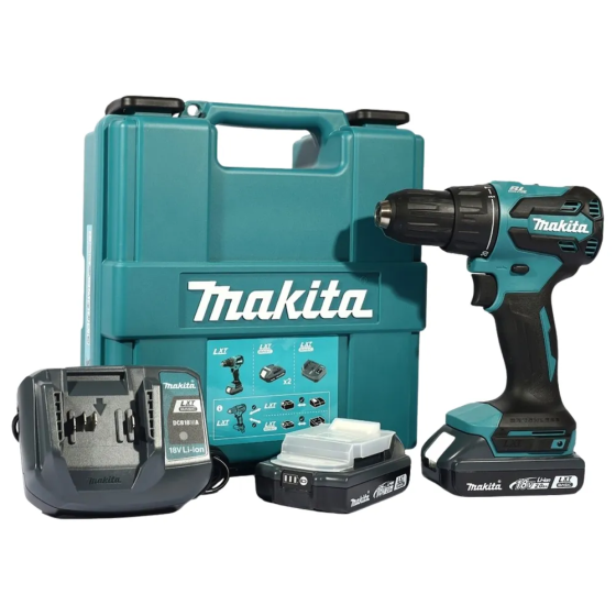 Професійний набір акумуляторного інструмента Makita LXT Basic (дриль-шурупокрут DDF490WV + ліхтар DEBDML186) Київ