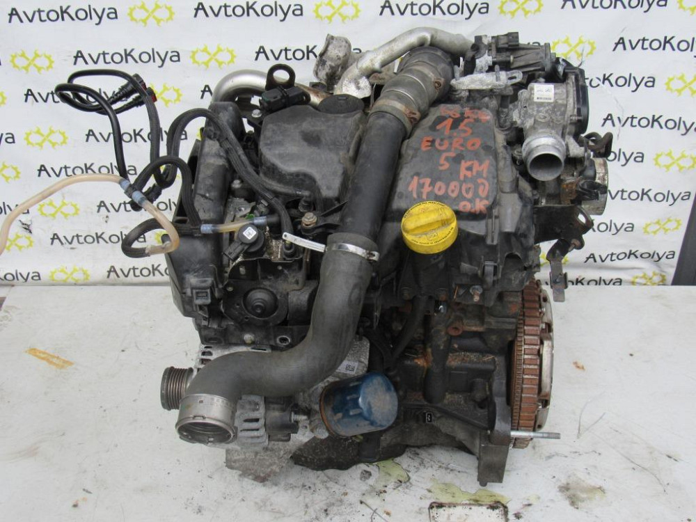 Двигун Renault Kangoo 1.5 dci 2013-2019 (K9K 608) Euro 5 Ковель - фото 2