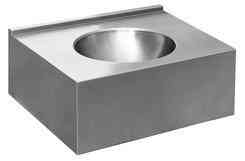 Раковина  Nofer Z Obudową 550X270X550 Mm Stal Nierdzewna Mat 13080.1.S Київ