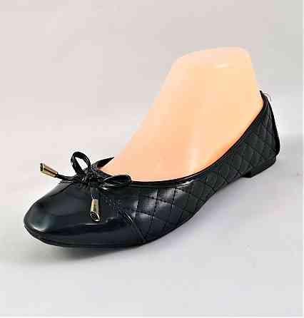 Женський Балетки Чорні Мокасини Туфлі (розміри: 36, 37,38,39) - 08-1 Дніпро