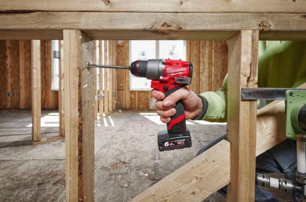 Дриль-шуруповерт акумуляторний безщітковий ударний MILWAUKEE M12 FPD2-202X (37Нм) (ЗУ+2Х2Ач+HDкейс) Одесса - изображение 7