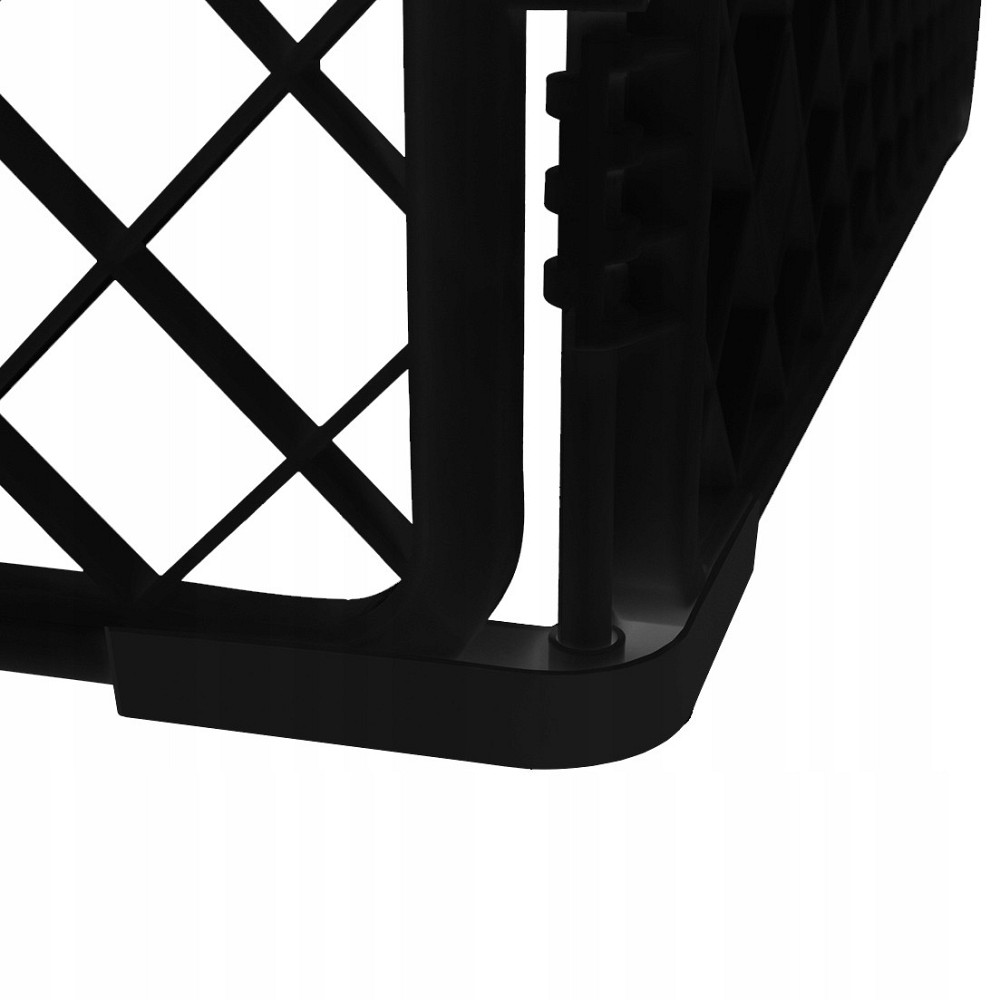 Манеж клетка алюминиевая с дверью 90х90х60 см для домашних животных Purlov (15743) Нововолынск - изображение 12