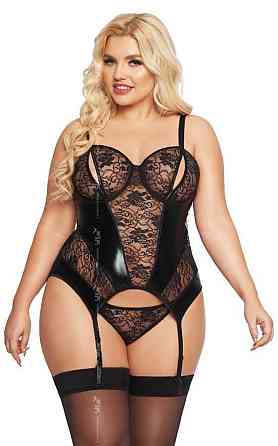 Корсет - Jessica, black - 2XL Sex Aura Київ