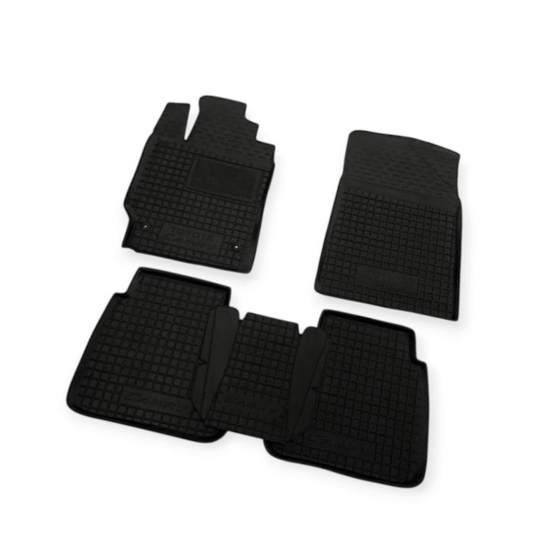 Коврики салона автомобиль Тойота Camry XV 40 (2006-2011) борт 2,5 см, с перемычкой Мукачево - изображение 1