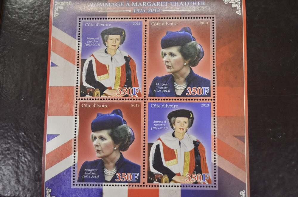 Кот-д’Ивуар. Личности. Марки. Блок. 2012 год (И) Полтава - изображение 1