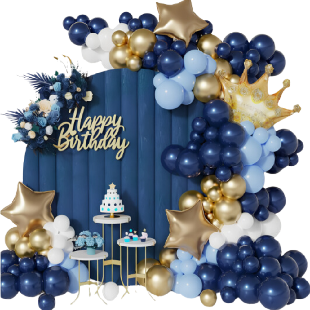 Набір повітряних куль «Король», прикраса для урочистої події, дня народження, вечірки Кам'янець-Подільський - фото 2