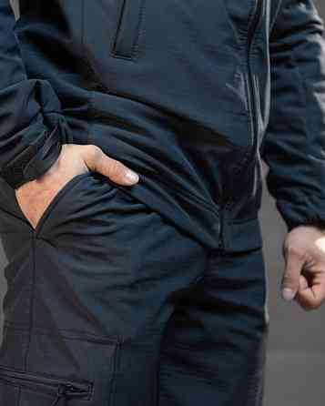 Военный демисезонный костюм (куртка, штаны и флисовая кофта) Cофтшел Softshell ДСНС ВТ4733 (размер L) Киев