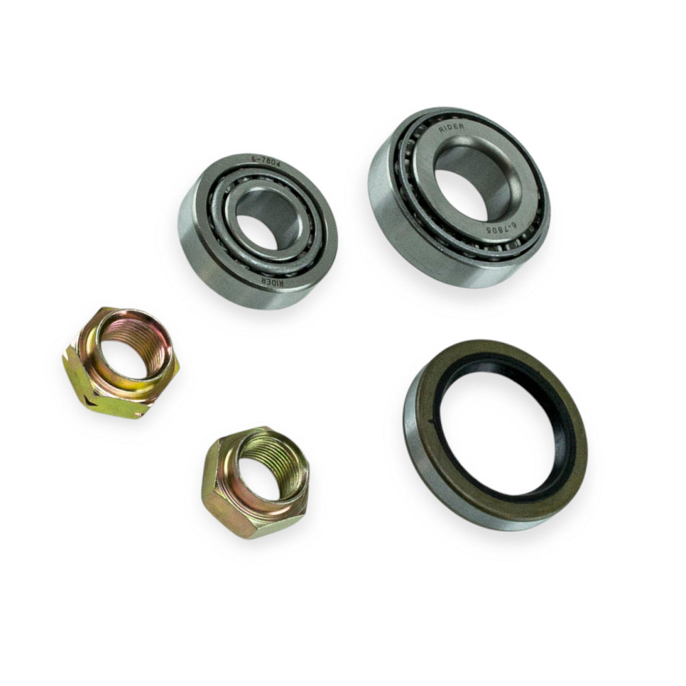 Підшипник 2101-2107 (ремкомплект 2 гайки) маточини Мукачево - фото 1