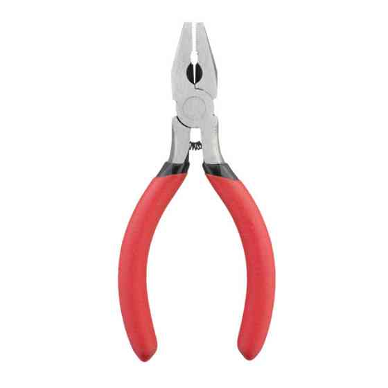 Плоскогубці, 115 мм, прецизійні, ізольовані двошарові рукоятки INTERTOOL HT-0110 Київ