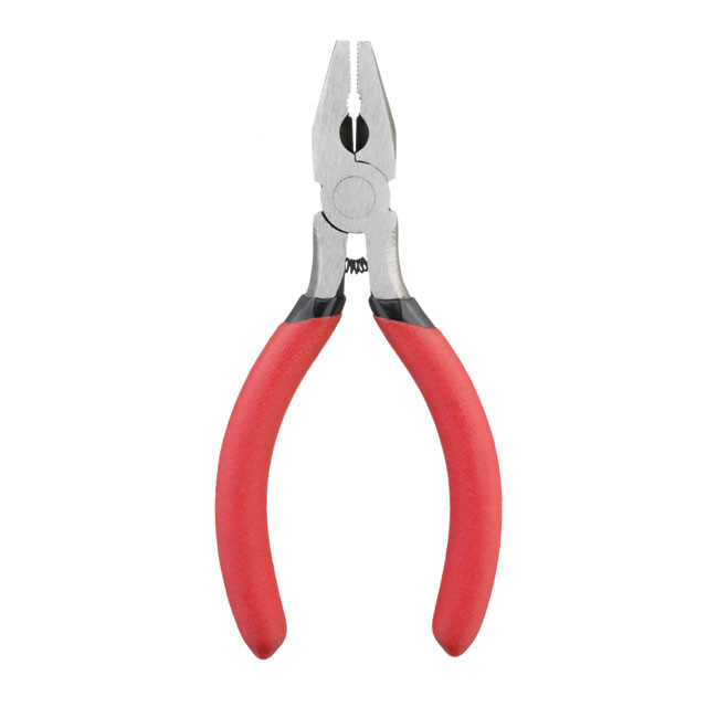 Плоскогубці, 115 мм, прецизійні, ізольовані двошарові рукоятки INTERTOOL HT-0110 Київ - фото 4