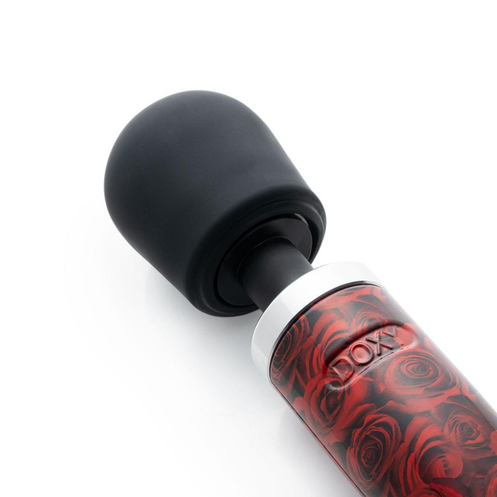 Вібромасажер DOXY Die Cast ROSE PATTERN, дуже потужний, живлення 220В, металевий корпус Sex Aura Київ - фото 3