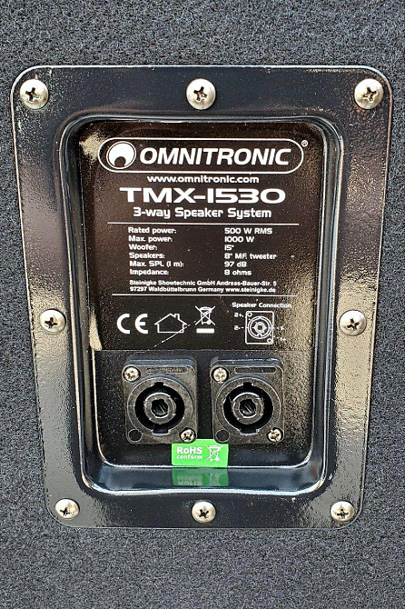 Пасивна акустична система Omnitronic TMX-1530 Рівне - фото 10