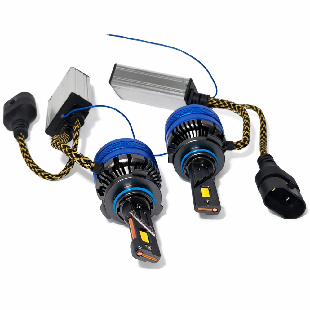 Комплект світлодіодних ламп StarLight Color HB4 9006 (P22d) + стробоскоп з пультом керування 3000K/4300K/6000K 12/24V Харків - фото 2