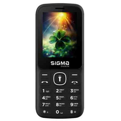 Мобильный телефон Sigma X-style 242 LUCKY Black (4827798792919) Вінниця