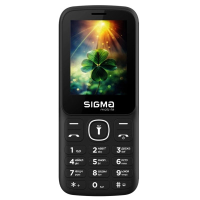Мобильный телефон Sigma X-style 242 LUCKY Black (4827798792919) Винница - изображение 2
