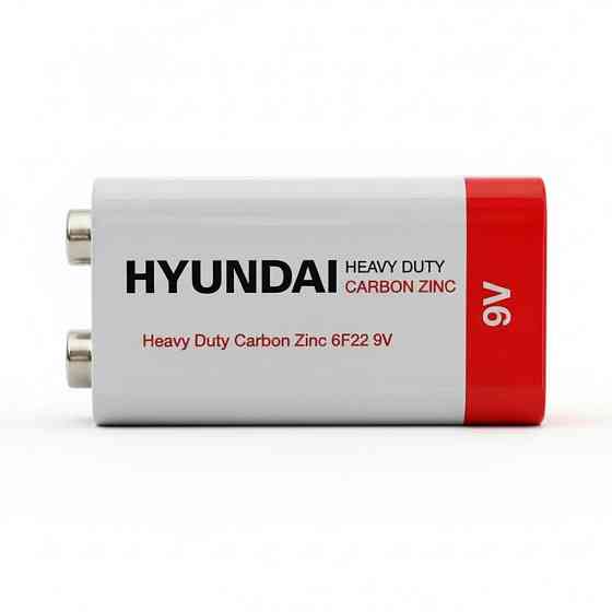 Батарейка «Крона» HYUNDAI Heavy Duty 9В для пультов и игрушек Киев