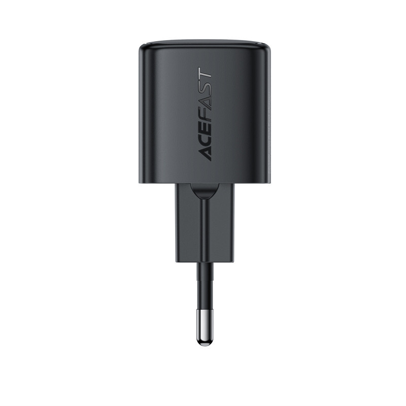 Мережевий зарядний пристрій ACEFAST A117 PD20W mini GaN USB-C fast charger Black Киев - изображение 8