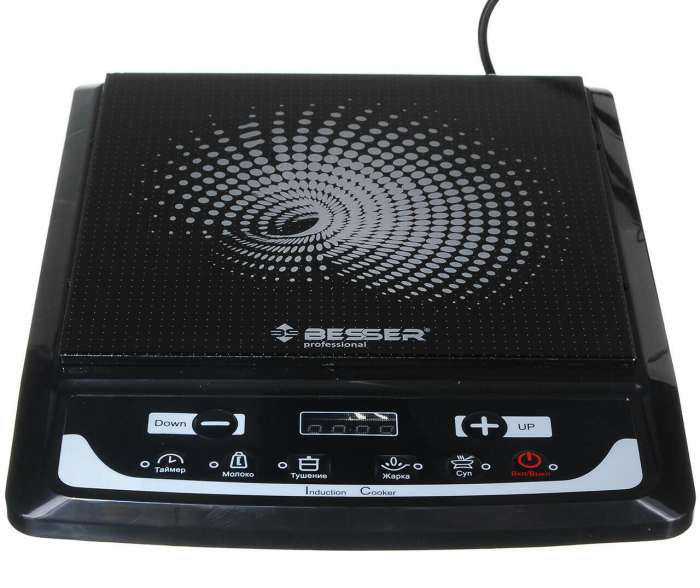 Керамічна індукційна плита Besser 10212 2000 Вт. Вінниця - фото 1