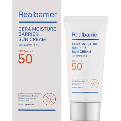Засіб від засмаги Real Barrier Cera Moisture Barrier Sun Cream SPF50+ PA++++ 50 мл (8809911692487) Вінниця - фото 2