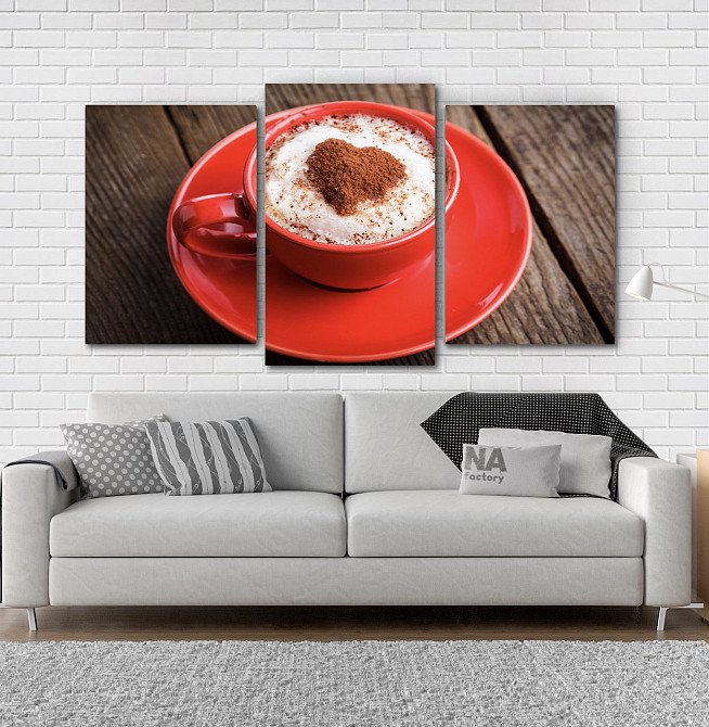 Модульна картина Капучіно Art-25_3 Київ - фото 2