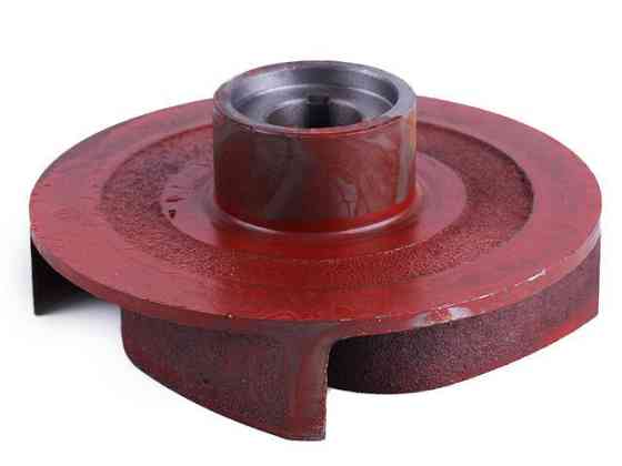 Крыльчатка мотопомпы (для 30,80) 4 лопасти, под шпонку диаметр 20 мм ( 2) Мукачево