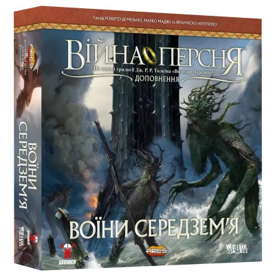Настольная игра Geekach Games Война Кольца. Воины Средиземья (War of the Ring: Warriors of Middle-earth) (укр.) (GKCH136wm) Винница - изображение 1