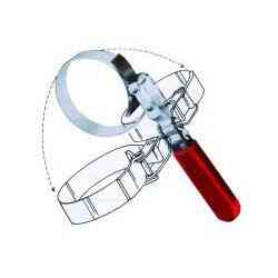 Знімач масляного фільтру "сталева стрічка" , з ручкою, що обертається (85-95мм) Forsage F-61906095 Одеса