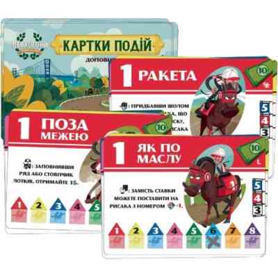 Настільна гра Games 7 Days Верхогони. Мінідоповнення (24 промо карти) (укр.) (VH002UA) Вінниця