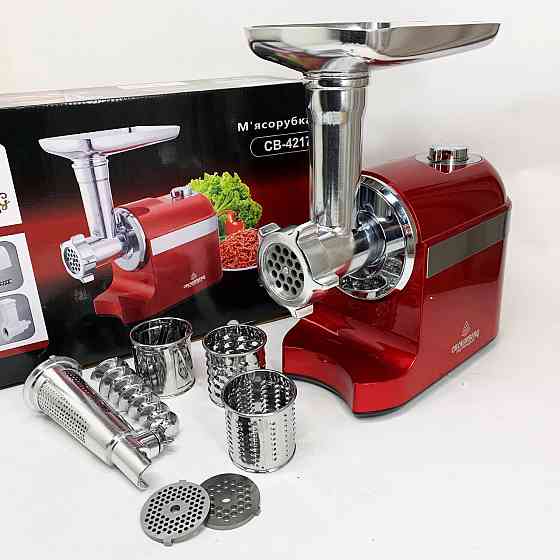 Кухонна м'ясорубка соковижималка, Електро м'ясорубка для томатів Легка у використанні ' IT-20 Львів