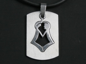 Кулон на шнурку Двоє Київ - фото 1