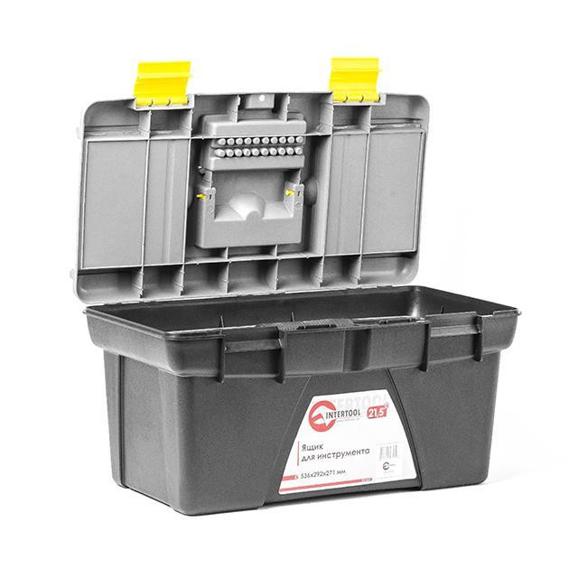 Ящик для  інструментів 21.5" 536*292*271мм INTERTOOL BX-0321 Київ - фото 3
