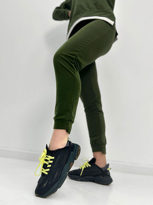 Трикотажний костюм-двійка "Spring" оптом | Норма | Розпродаж моделі Київ - фото 4