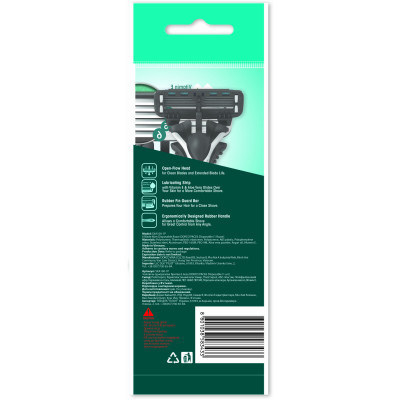 Бритва Dorco Pace 6 для мужчин 6 лезвий 1 шт. (8801038583433) Винница - изображение 3