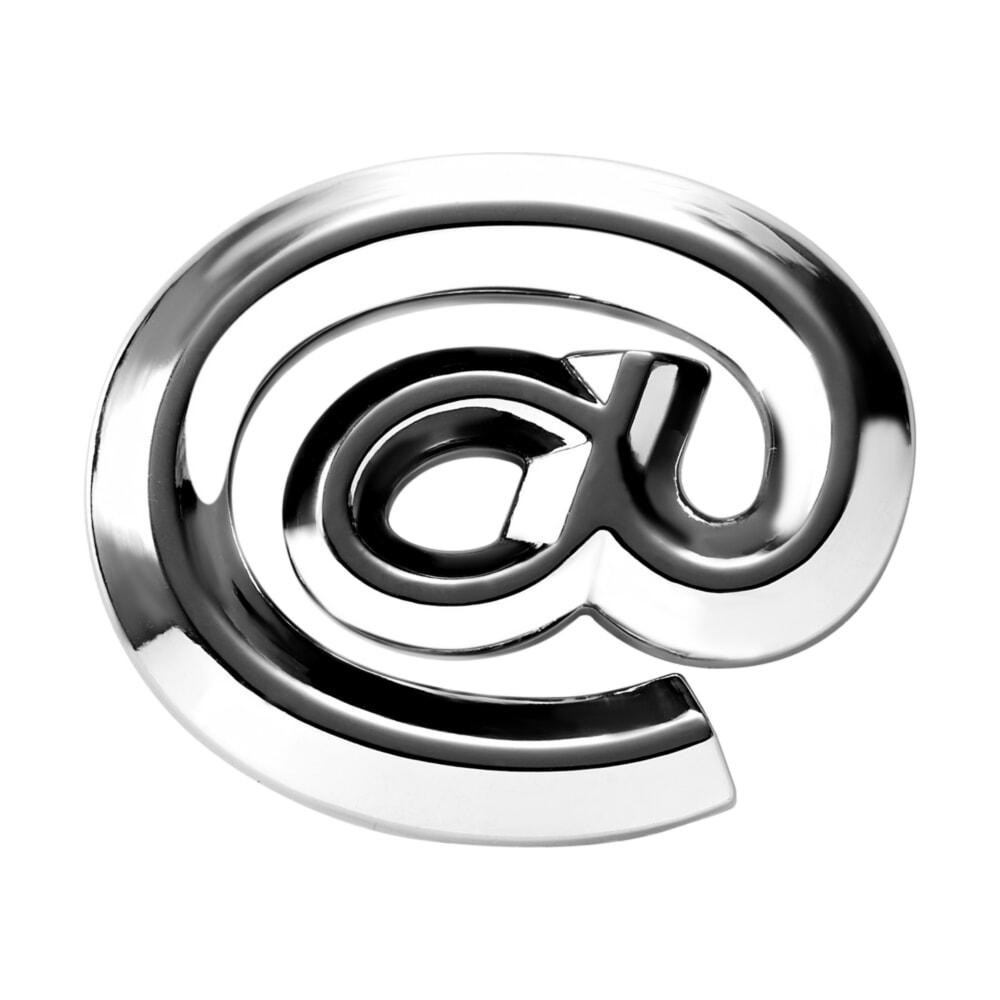 Наклейка 3 см (грань) Знак @ Київ - фото 1