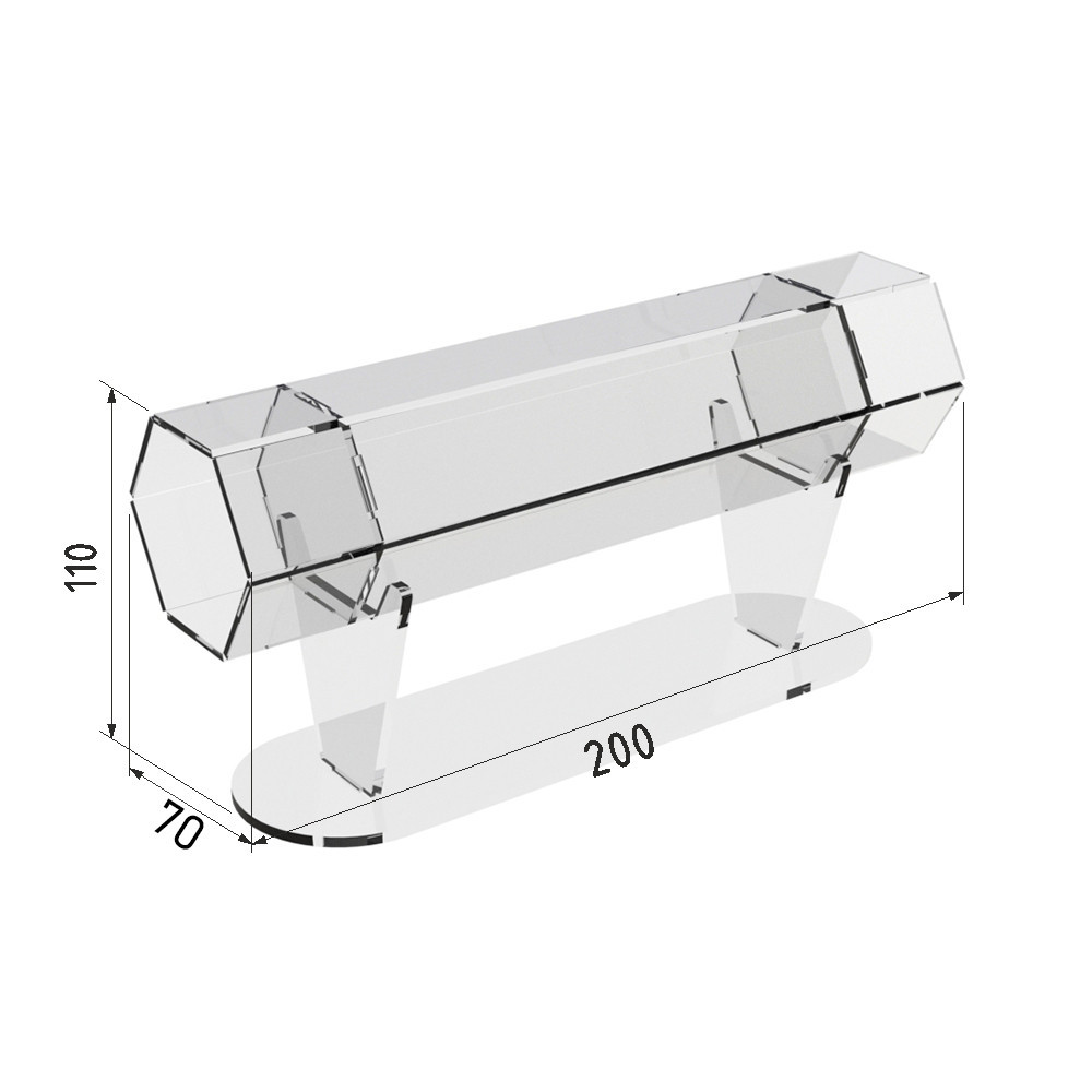 Підставка під годинник EKOSTAR 200мм d70мм Київ - фото 3