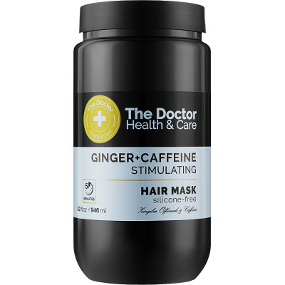 Маска для волос The Doctor Health & Care Ginger + Caffeine Stimulating Стимулирующая 946 мл (8588006041651) Винница - изображение 1