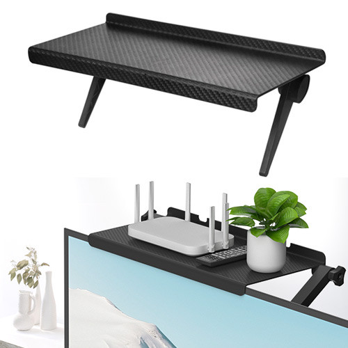 Полка на телевизор монитор, M 26x11.5x3.6см регулируемая подставка, Screen Top Shelf Винница - изображение 1