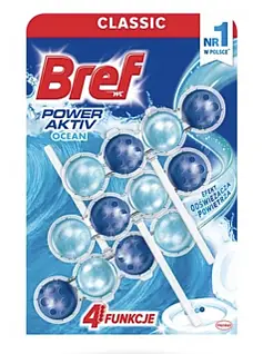 Туалетные шарики Bref power aktiv Ocean 3x50 g Львов - изображение 1